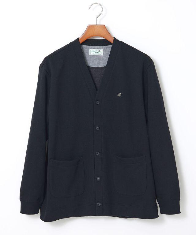 Vネック カット カーディガン