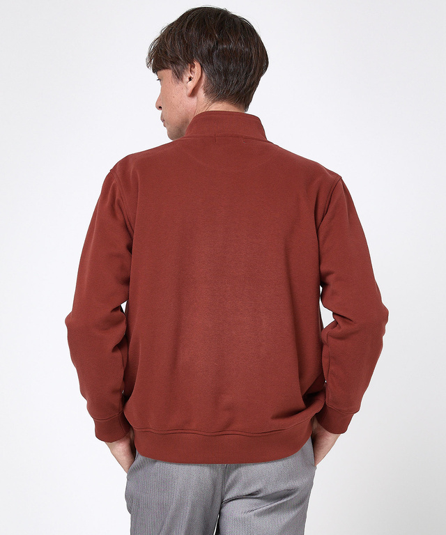 スタンドカラー フルジップ ブルゾン