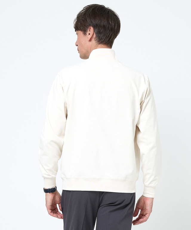 千鳥柄 ジャカード トレーナー