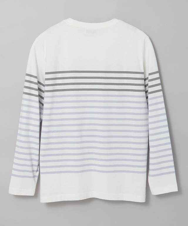 マリンボーダー ポケット付き Tシャツ