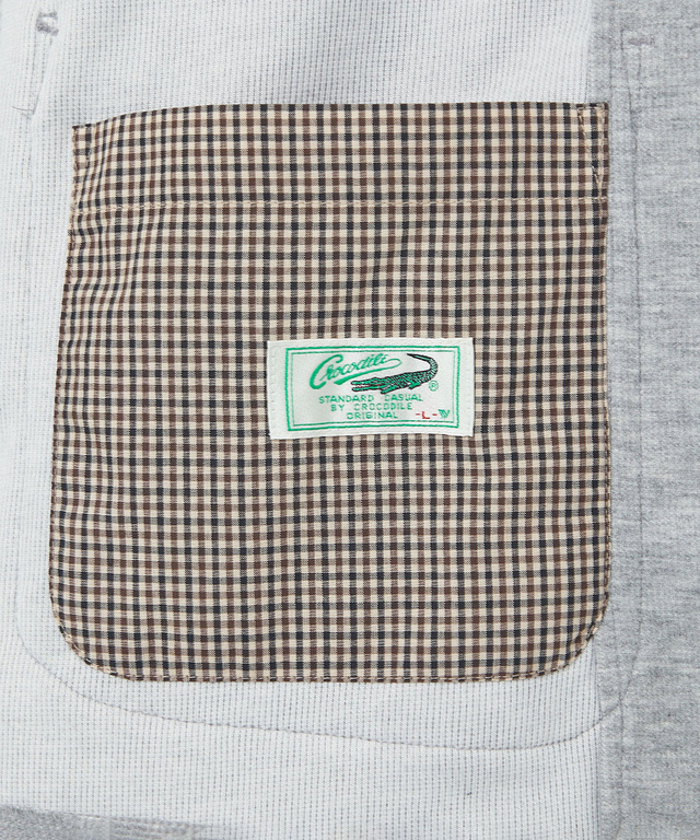 ワッフル カット ジャケット