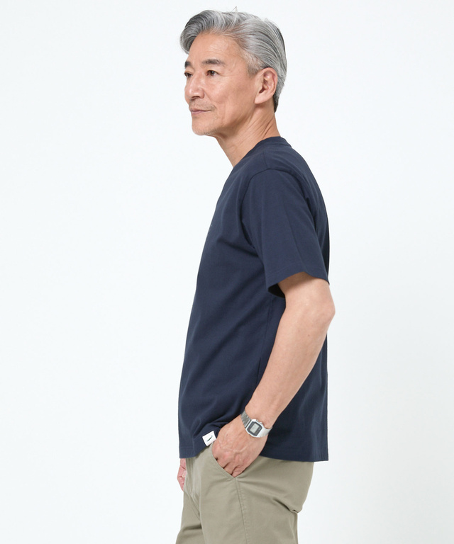 天竺 ロゴプリント Tシャツ【ウガンダ オーガニック コットン】