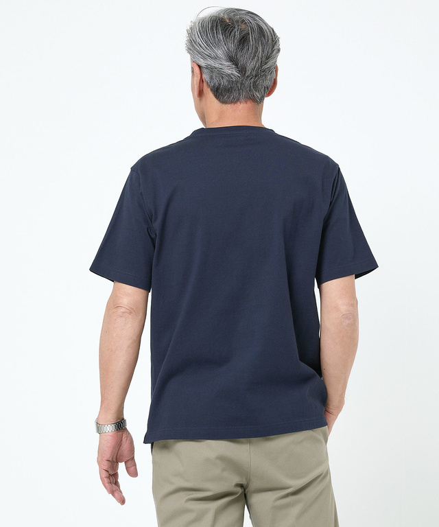 天竺 ロゴプリント Tシャツ【ウガンダ オーガニック コットン】