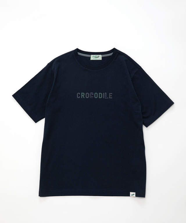 天竺 ロゴプリント Tシャツ【ウガンダ オーガニック コットン】