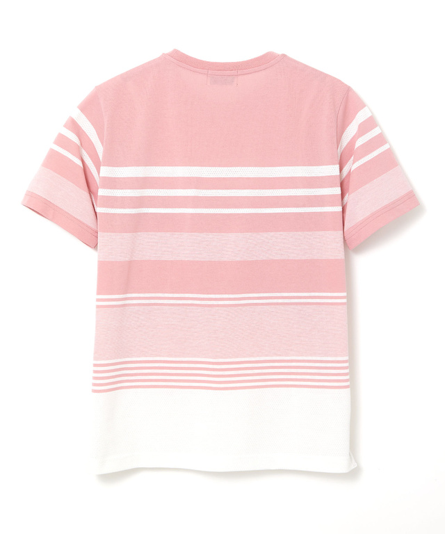 マルチ パネルボーダー Tシャツ