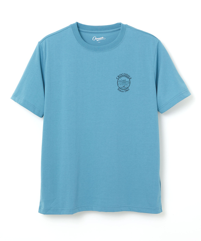 サークルロゴ バックプリント Tシャツ【吸汗速乾】