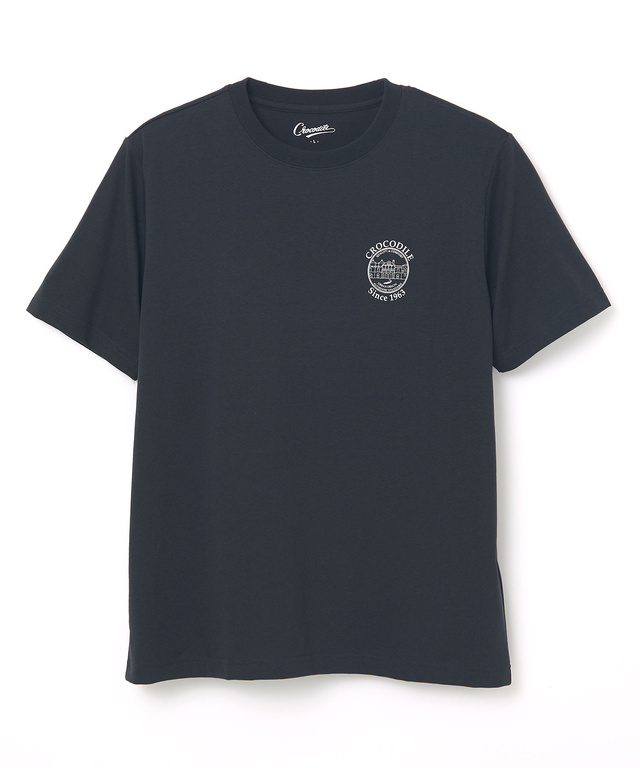 サークルロゴ バックプリント Tシャツ【吸汗速乾】