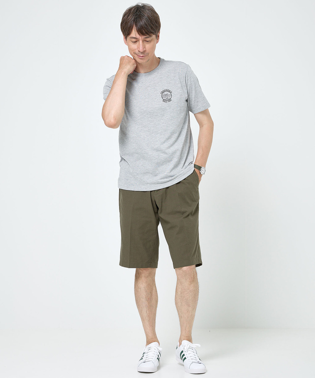 サークルロゴ バックプリント Tシャツ【吸汗速乾】