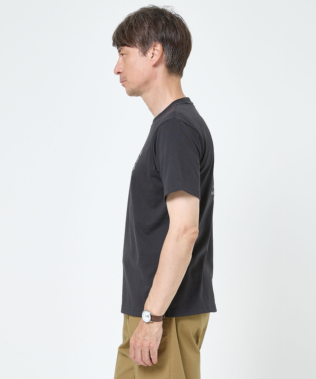 サークルロゴ バックプリント Tシャツ【吸汗速乾】