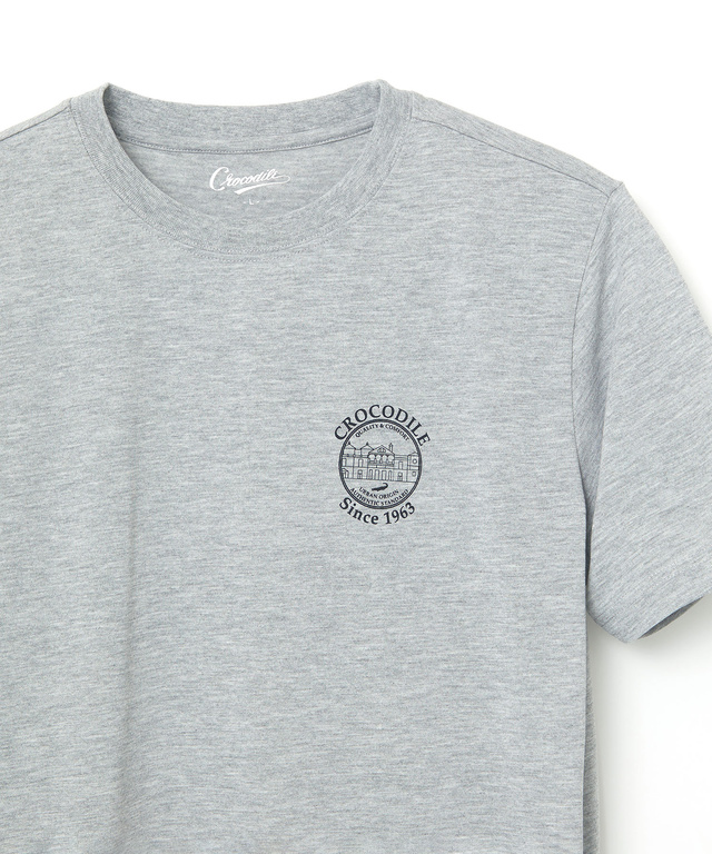 サークルロゴ バックプリント Tシャツ【吸汗速乾】
