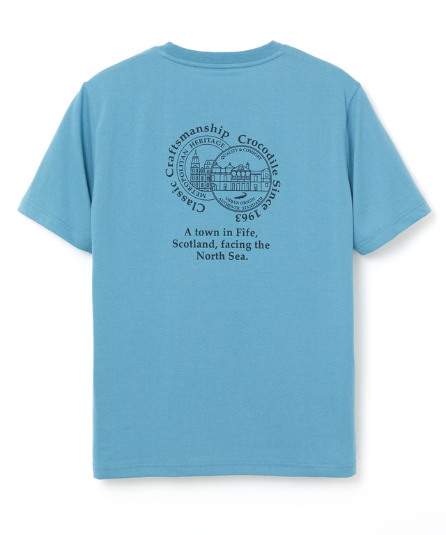 サークルロゴ バックプリント Tシャツ【吸汗速乾】