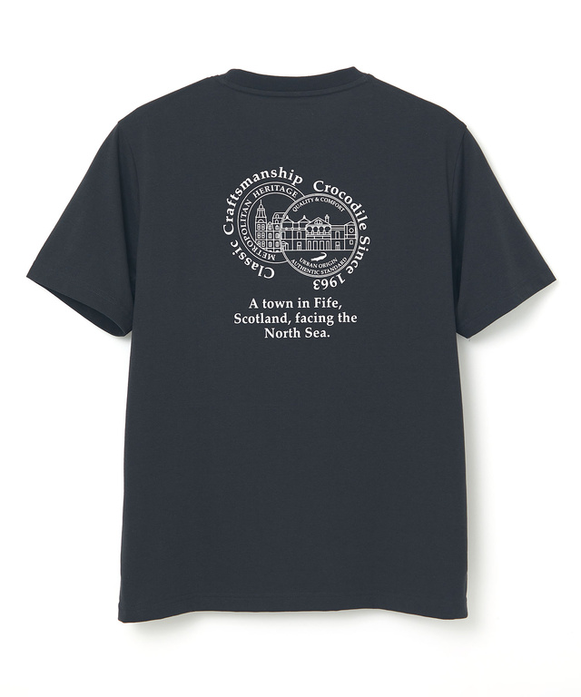 サークルロゴ バックプリント Tシャツ【吸汗速乾】