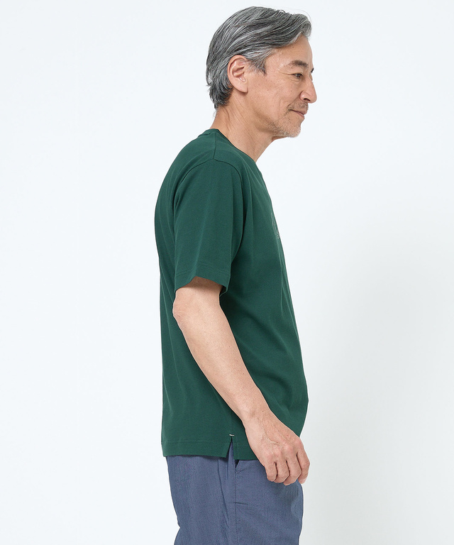 天竺 ロゴプリント Tシャツ【吸汗速乾】【オンラインショップ・一部店舗限定】