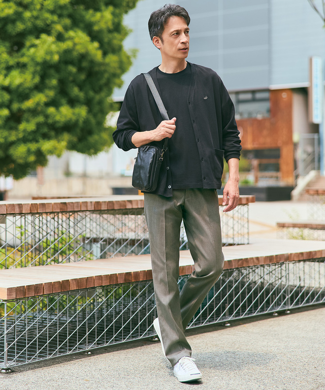 ポンチ クルーネック Tシャツ