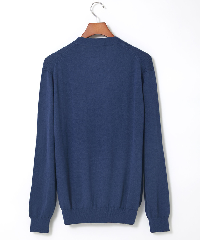 10ゲージカーディガン【洗濯機洗いOK】