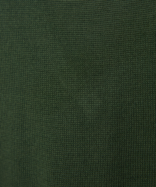 10ゲージVネックセーター【洗濯機洗いOK】