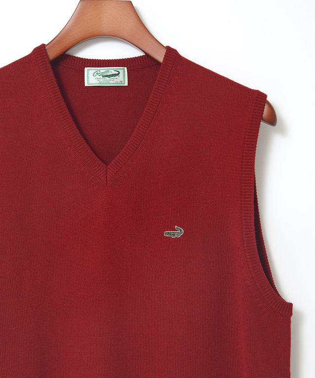 10ゲージＶネックベスト【洗濯機洗いOK】