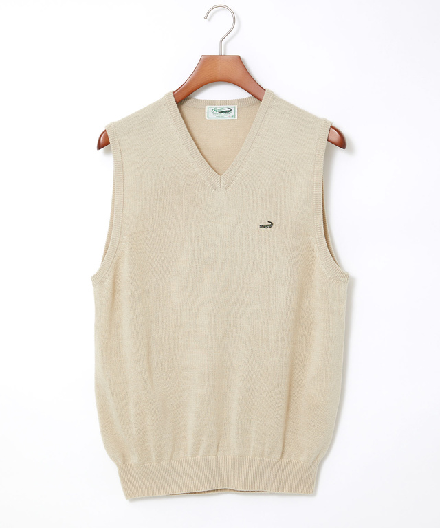 10ゲージＶネックベスト【洗濯機洗いOK】