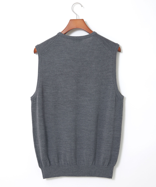 10ゲージＶネックベスト【洗濯機洗いOK】
