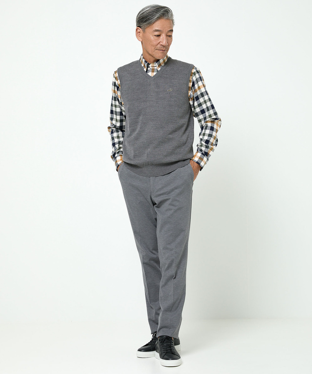 10ゲージＶネックベスト【洗濯機洗いOK】