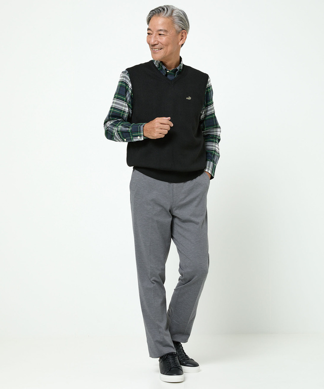 10ゲージＶネックベスト【洗濯機洗いOK】