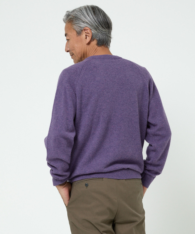 ウール ラインデザイン ニット【手洗いOK】