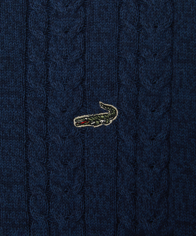 ケーブル チルデン ニット【手洗いOK】