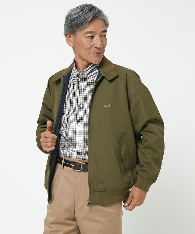 ハウンドブルゾン【日本製生地】