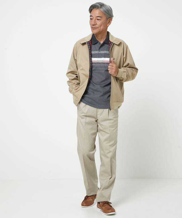 ハウンドブルゾン【日本製生地】