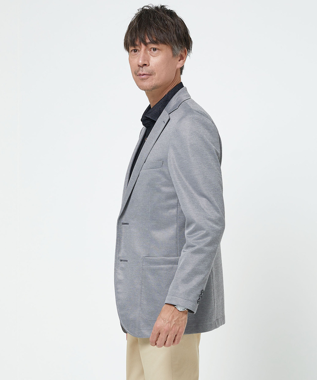 尾州生地 ジャージー ジャケット