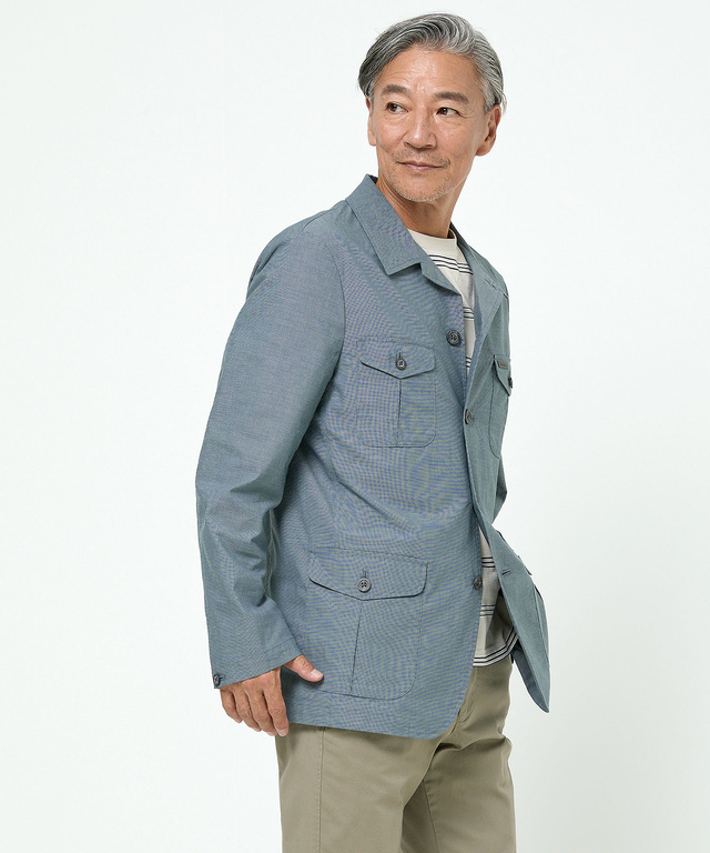 フラップポケット付 ジャケット