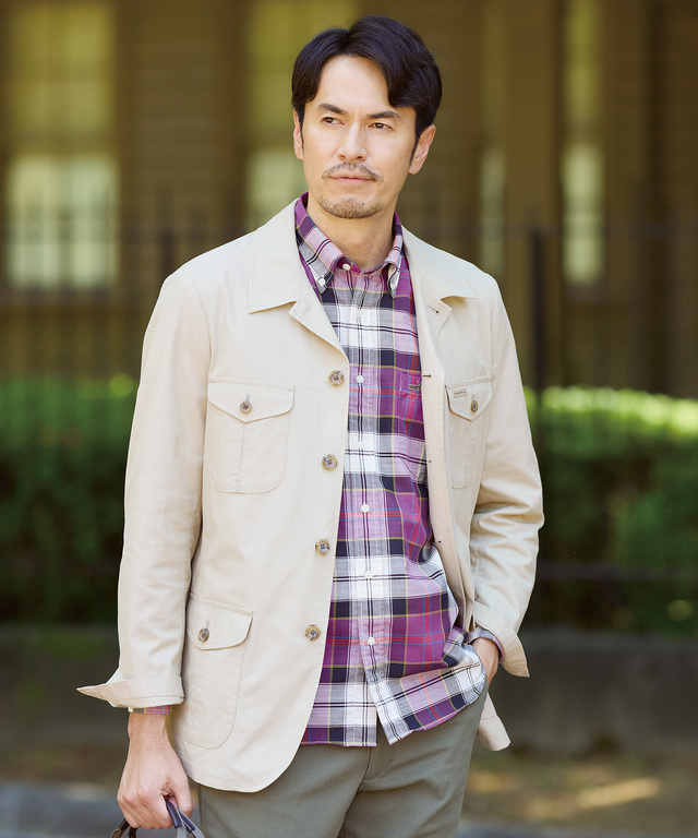 フラップポケット付 ジャケット