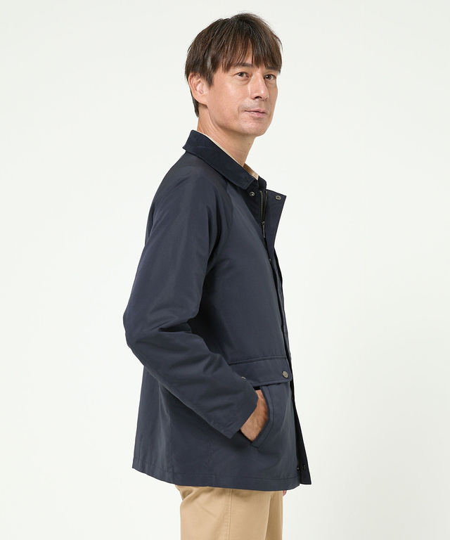 ステンカラー カバーオール ジャケット