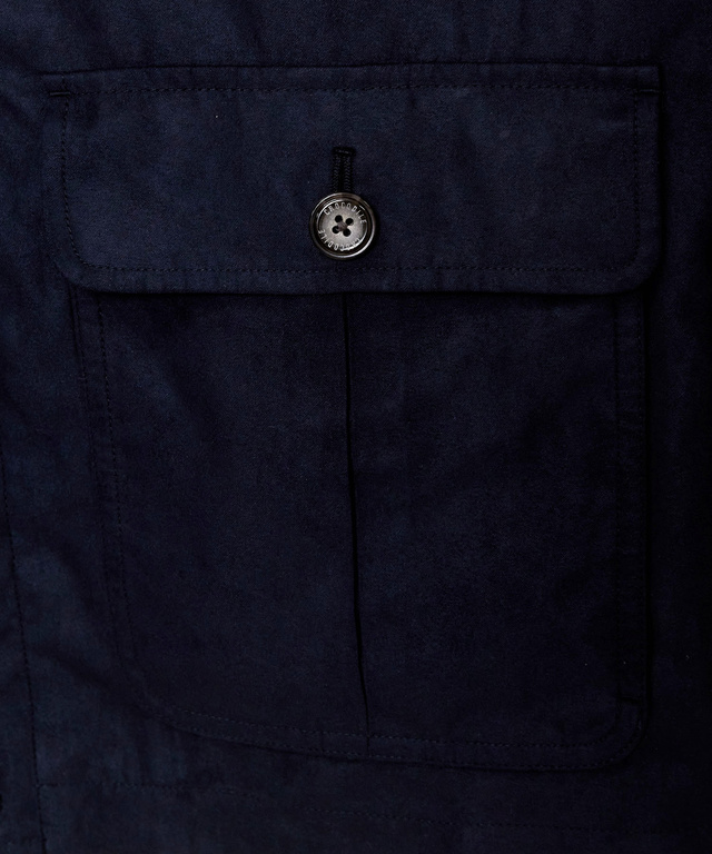 ステンカラー 微起毛 ブルゾン