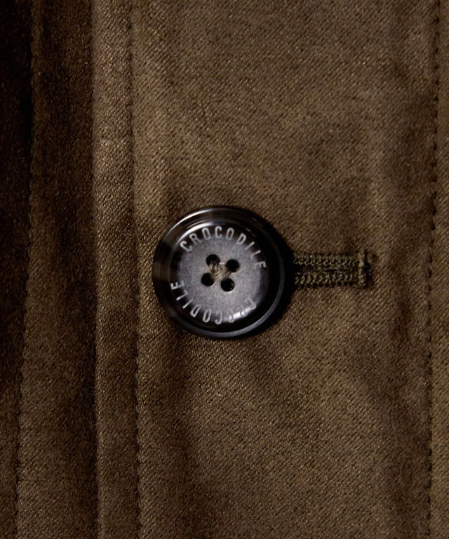 ステンカラー 微起毛 ブルゾン