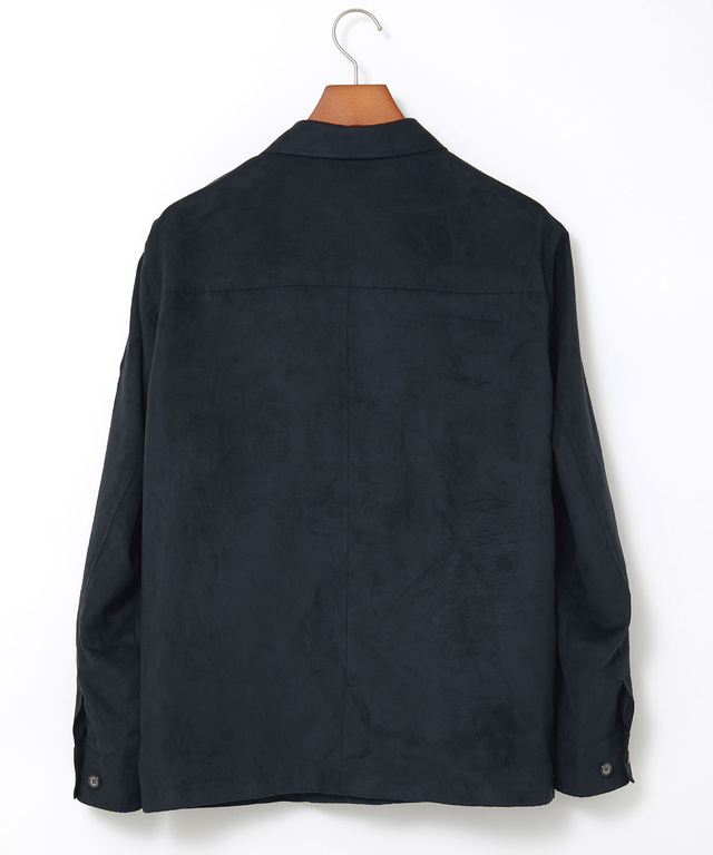 ステンカラー 微起毛 ブルゾン