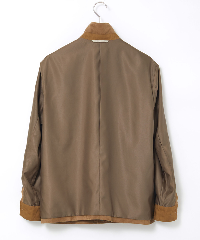 ステンカラー 微起毛 ブルゾン