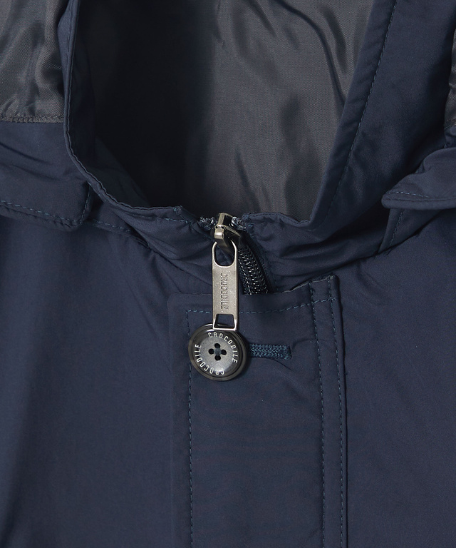 タフタ フード付き マウンテン パーカー