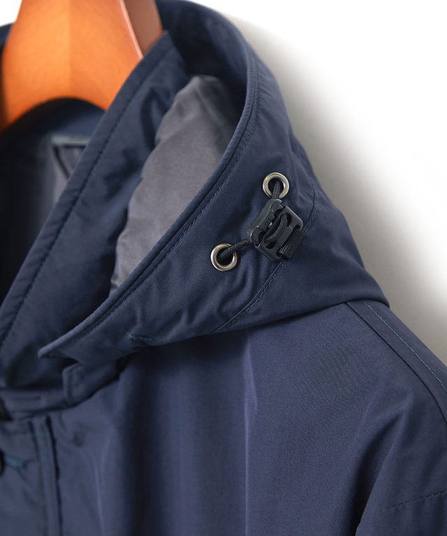 タフタ フード付き マウンテン パーカー