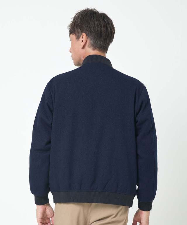 クロコダイルタータン 中綿 ブルゾン