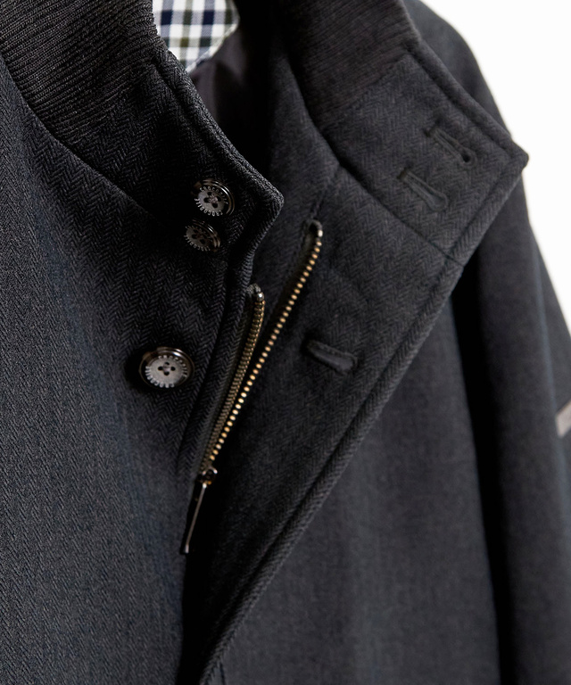 クロコダイルタータン 中綿 ブルゾン