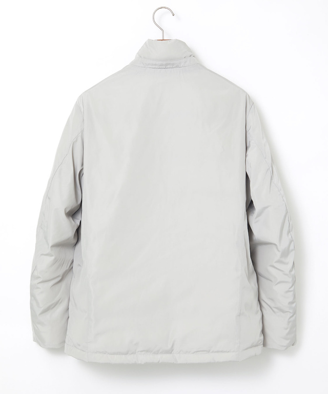 内キルト スタンドカラー ダウン ジャケット