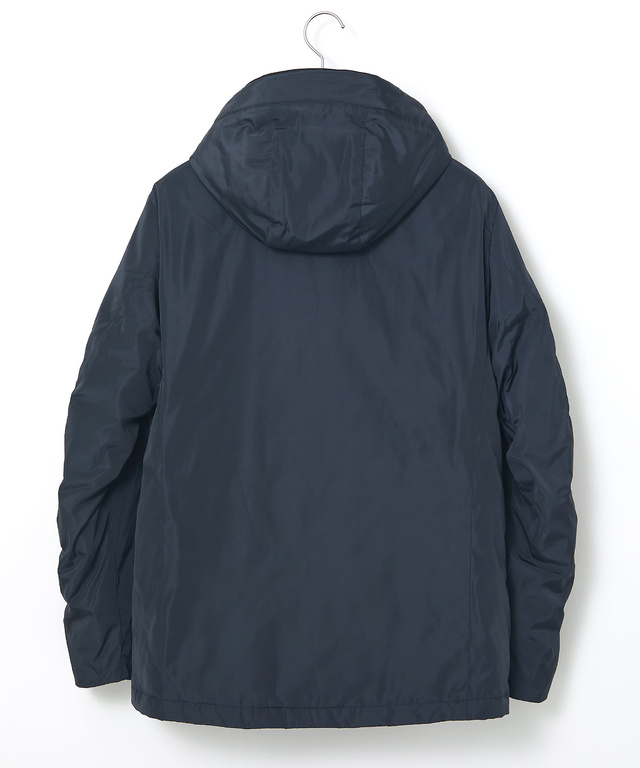 内キルト スタンドカラー ダウン ジャケット