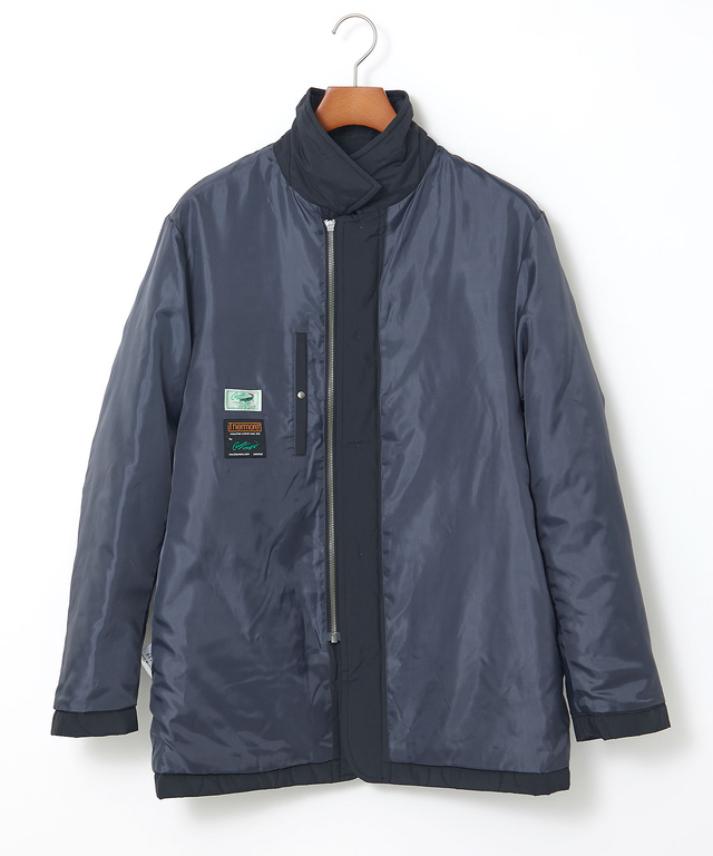 キルティング ステンカラー ジャケット