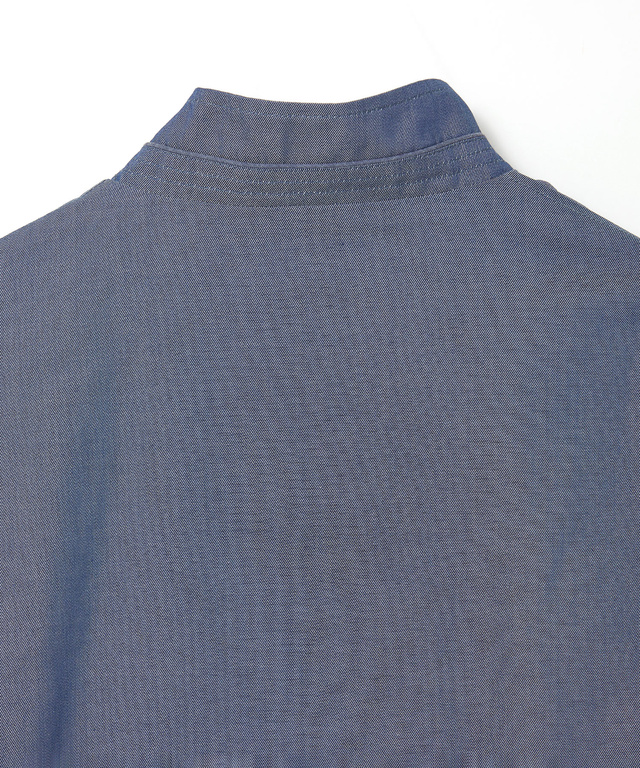 シャンブレーツイル ジップ ブルゾン【吸汗速乾】