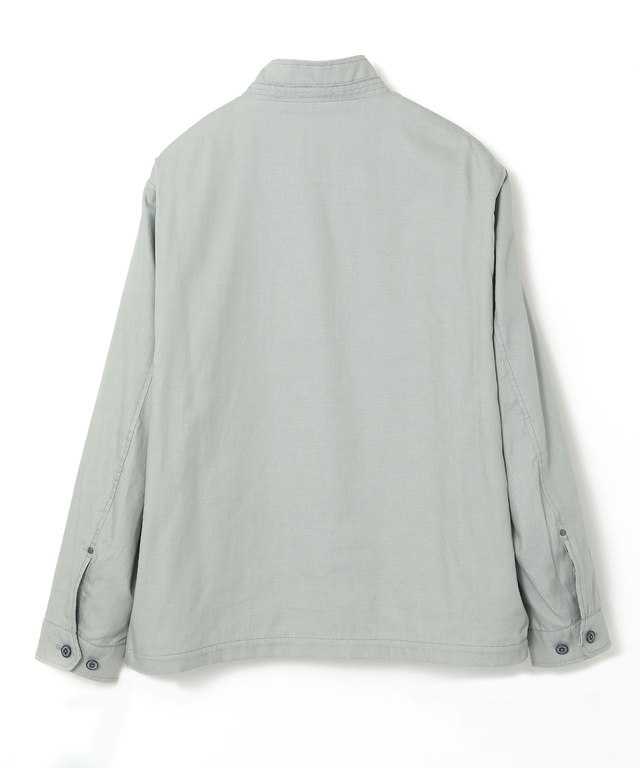 シャンブレーツイル ジップ ブルゾン【吸汗速乾】