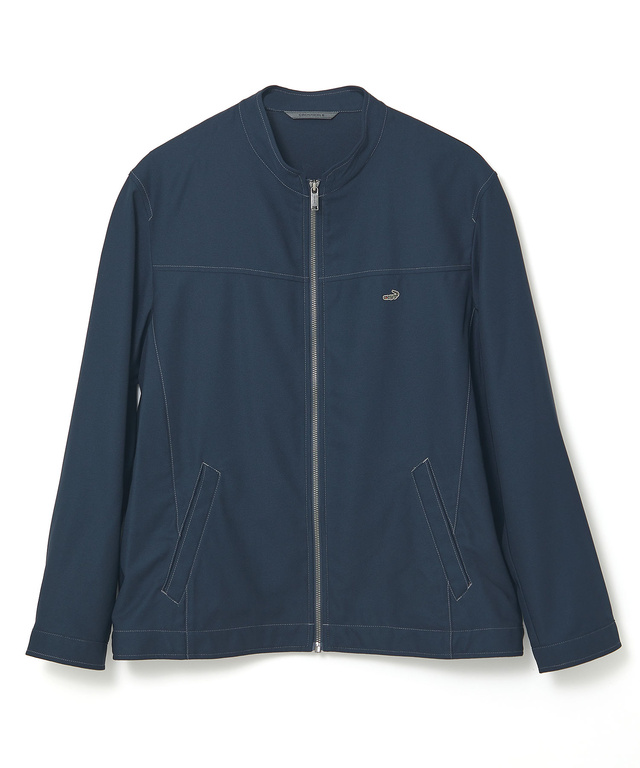 カラミ織り ストレッチ ブルゾン