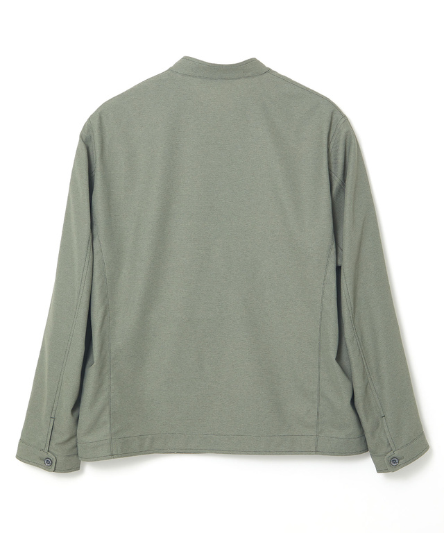 カラミ織り ストレッチ ブルゾン