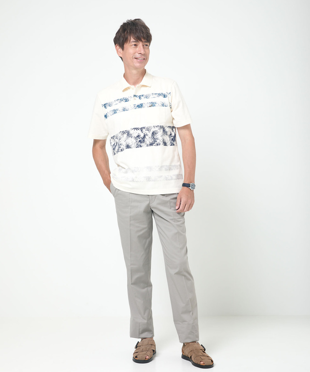 【ベストセラー】ドライタッチ 2タック パンツ【吸汗速乾】