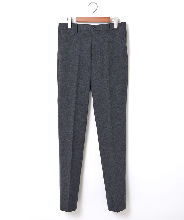 ポンチ素材 ストレート パンツ